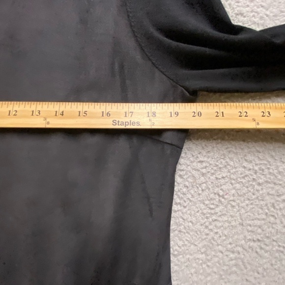 INC INTERNATIONAL CONCEPTS Shirt Women Large 3/4 Sleeve Fringed  Top - Picture 4 of 11